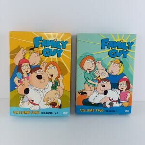 Family Guy DVD Box‎ Sets Volume 1 & 2 Season 1,2,3